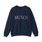BRUNCH Crewneck Sweatshirt - Minimalist Brunch Graphic Pullover