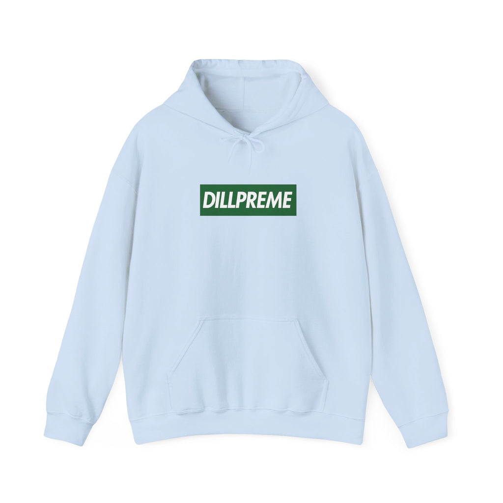 Dillpreme Pickle Bicycle Logo Powered by Pickles Hoodie | Big Dill