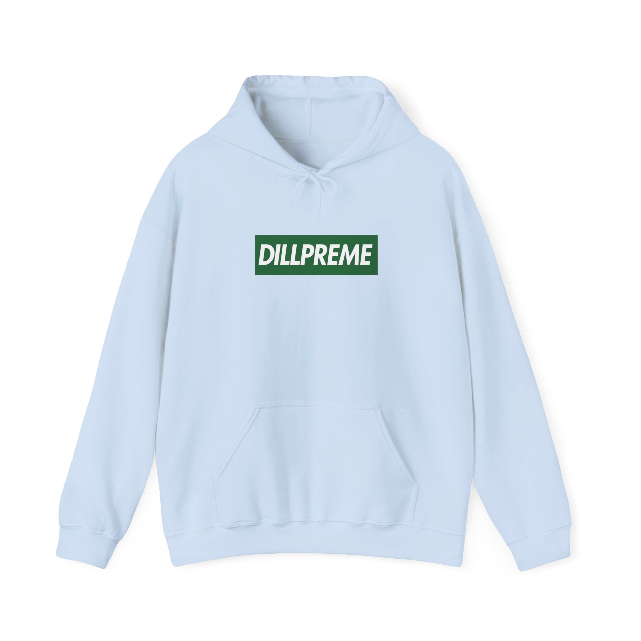Dillpreme Pickle Bicycle Logo Powered by Pickles Hoodie | Big Dill