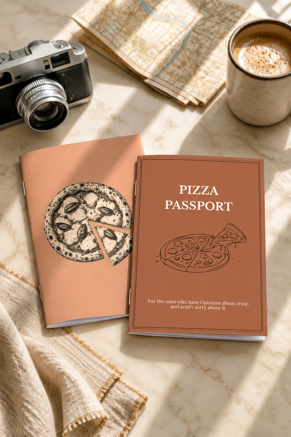 Pizza Passport Printable – Pizzeria Review Journal, Pizza Lover Gift, Digital Download