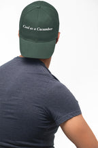 Cool as a Cucumber Cap | Trendy Casual Hat & Comfortable Summer Accessory | Perfect Father's Day Gift