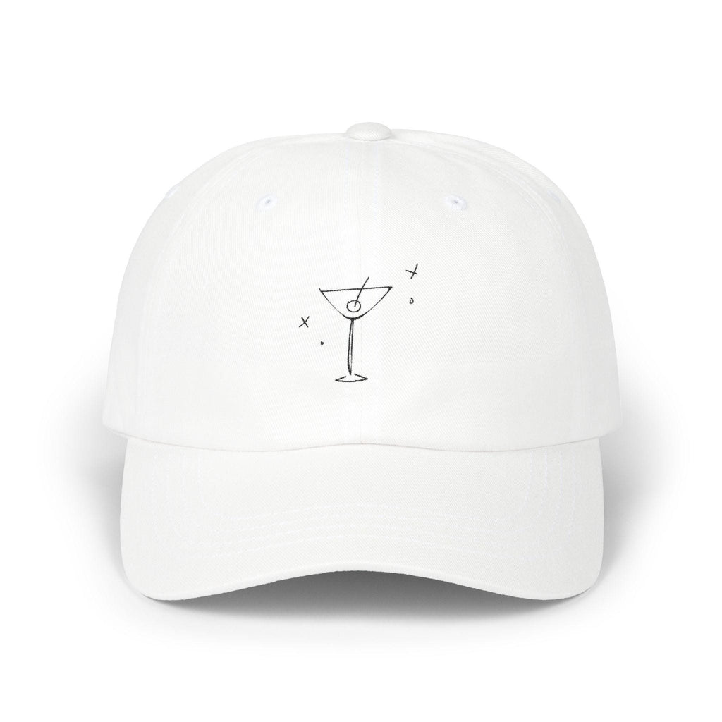 Martini Design Dad Cap: 100% Cotton Casual Hat
