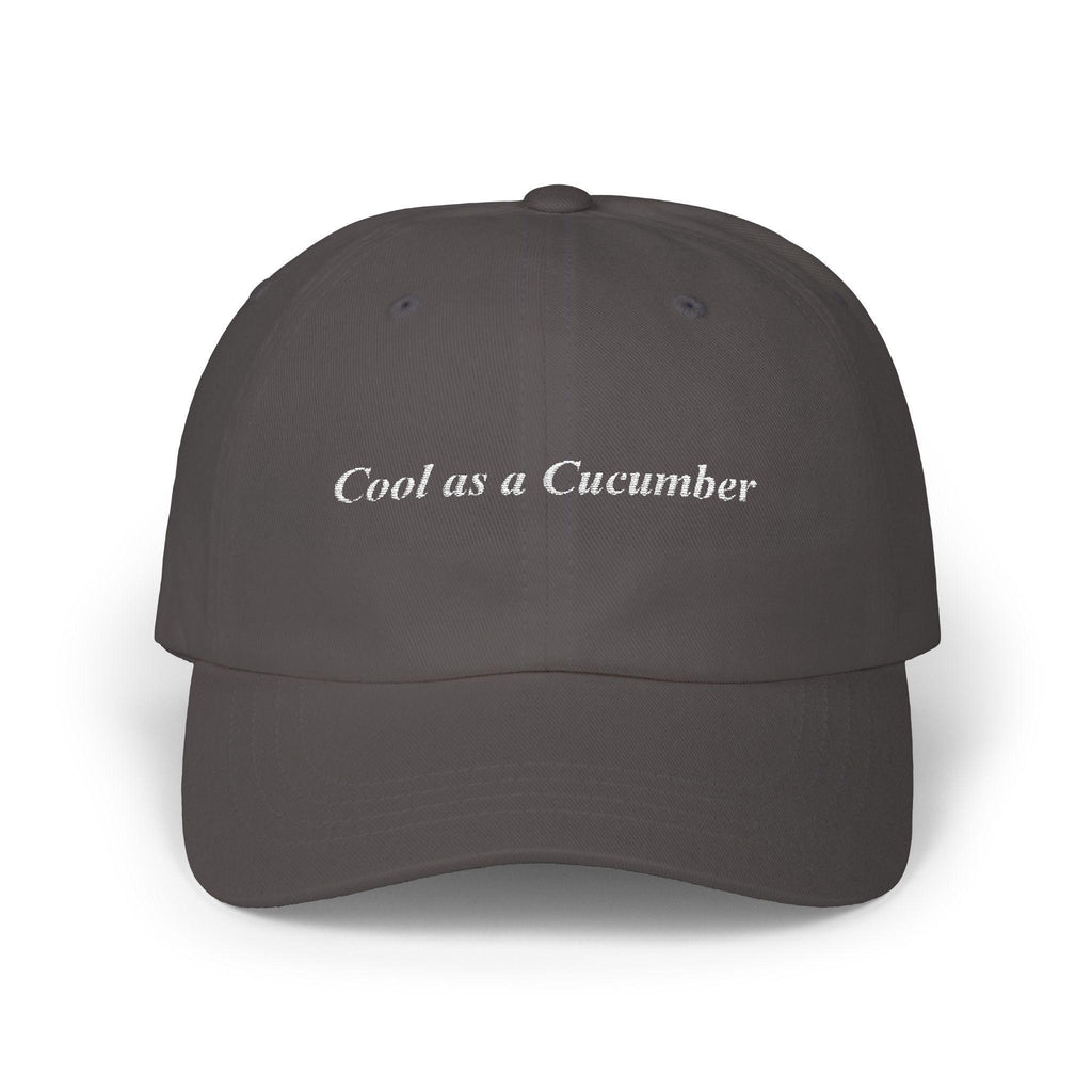 Cool as a Cucumber Cap | Trendy Casual Hat & Comfortable Summer Accessory | Perfect Father's Day Gift