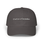 Cool as a Cucumber Cap | Trendy Casual Hat & Comfortable Summer Accessory | Perfect Father's Day Gift