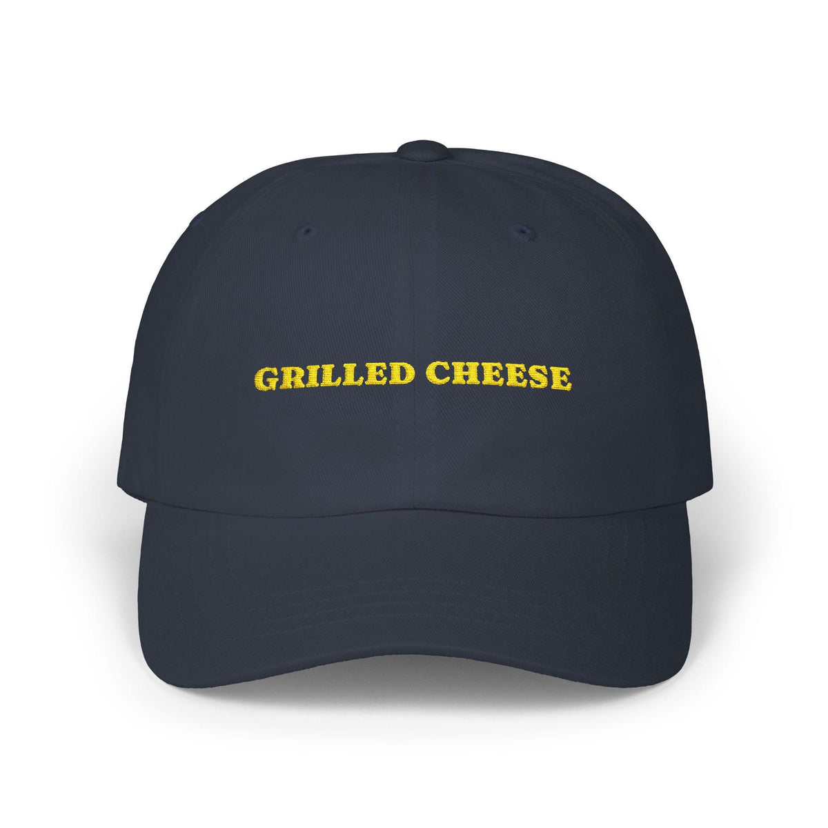 Grilled Cheese Dad Cap: Embroidery Hat, Foodie Gift, Summer BBQ