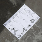 Cocktail Scorecard Printable