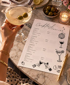 Cocktail Scorecard Printable