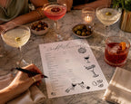 Cocktail Scorecard Printable