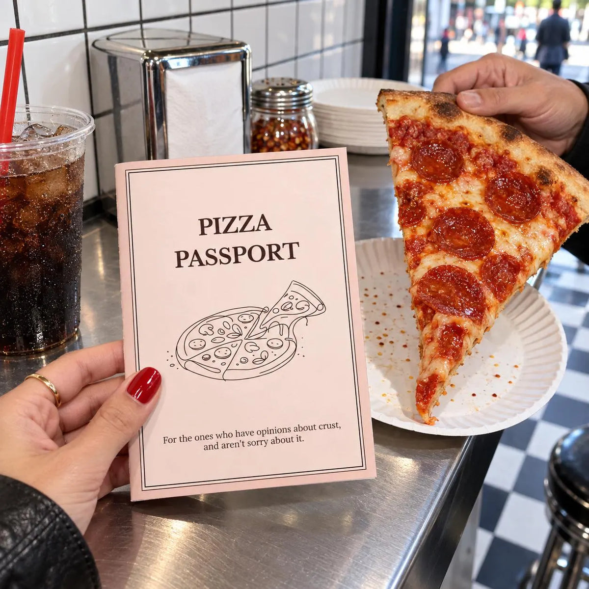 Pizza Passport Printable – Pizzeria Review Journal, Pizza Lover Gift, Digital Download
